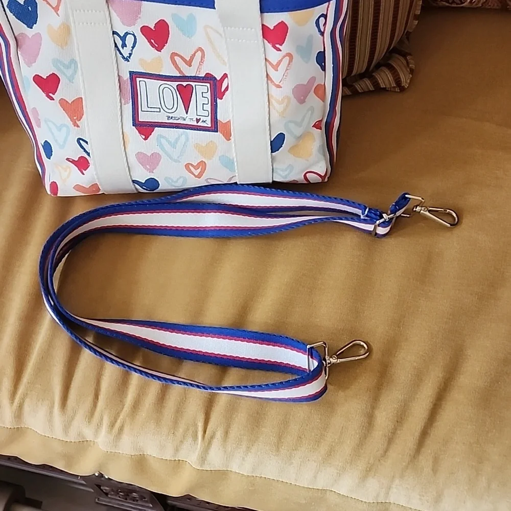 BRIGHTON RED WHITE & YOU MINI TOTE - Picture 7 of 8